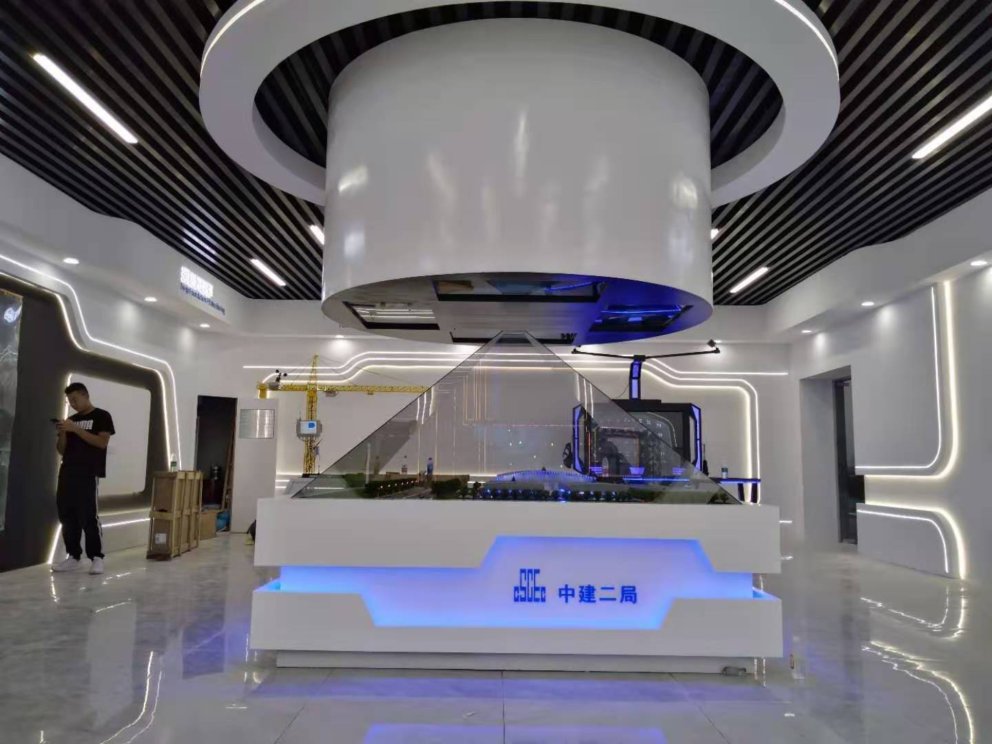 全息沉浸式沙盤模型展示設計制作，身臨其境的感受。